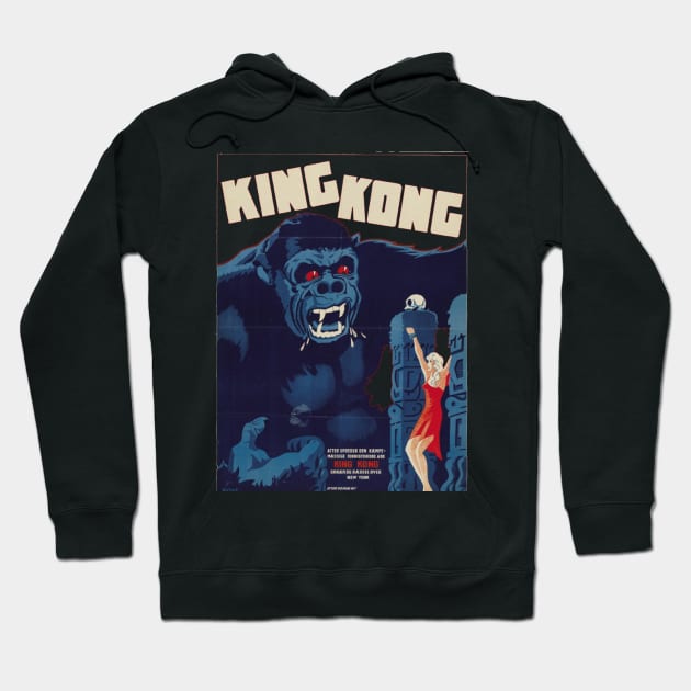 King Kong retro Hoodie by The Hitman Jake Capone